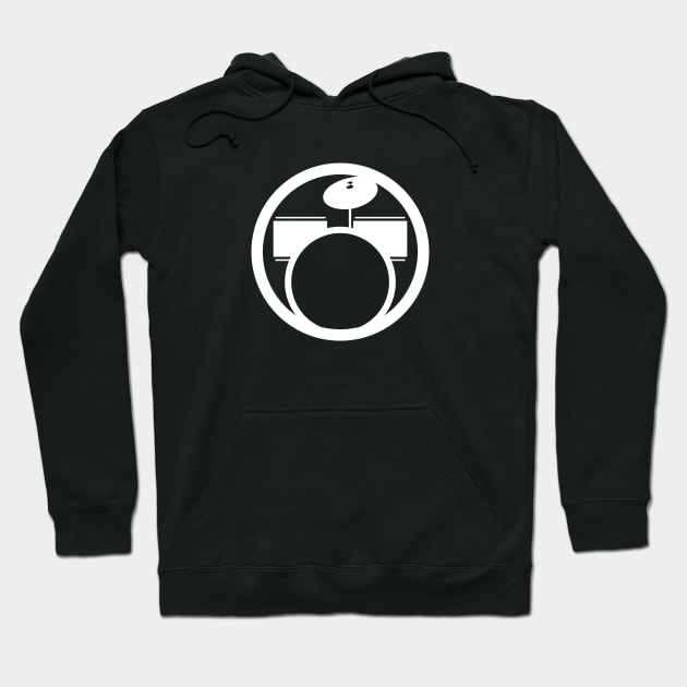 Rock Band Drums Hoodie by solublepeter